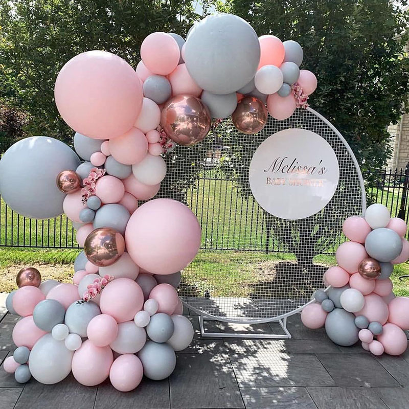 Wedding Balloon Arch - 172/143/94cm Balloon Stand Holder Circle Round