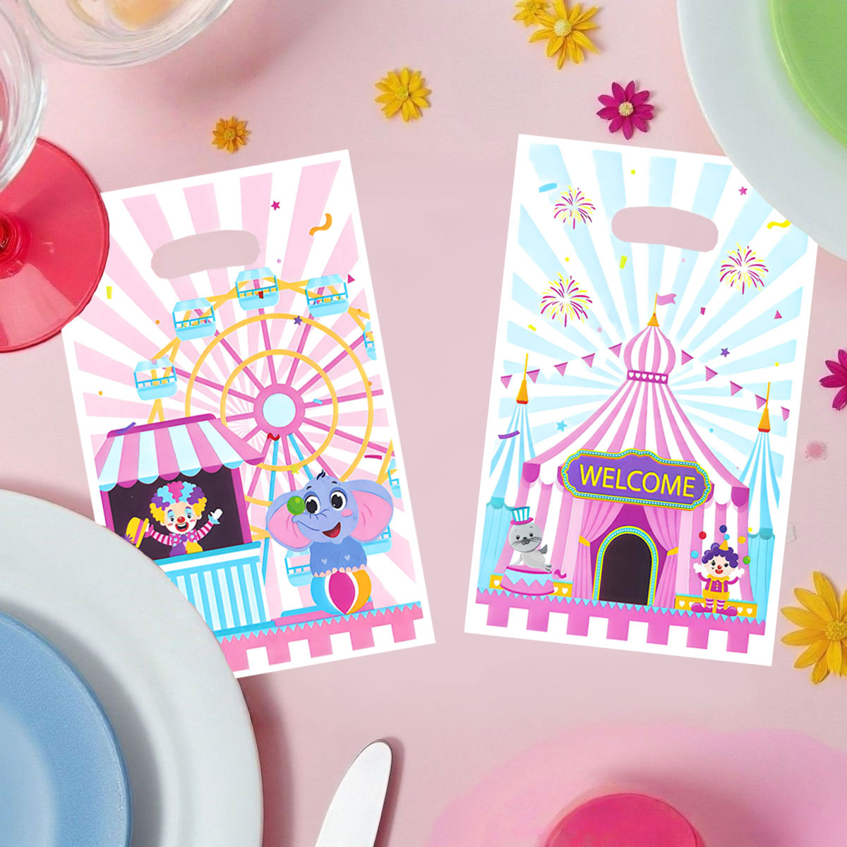 20Pcs/40Pcs Party Gift Bags, G - Wedding/Event Supply Store 评论和价格