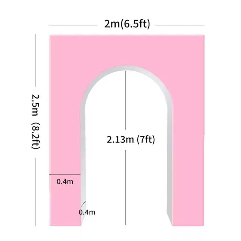 2x2.5M 3D Balloon Arch Stand f - Wedding Balloon Arch 评论和价格