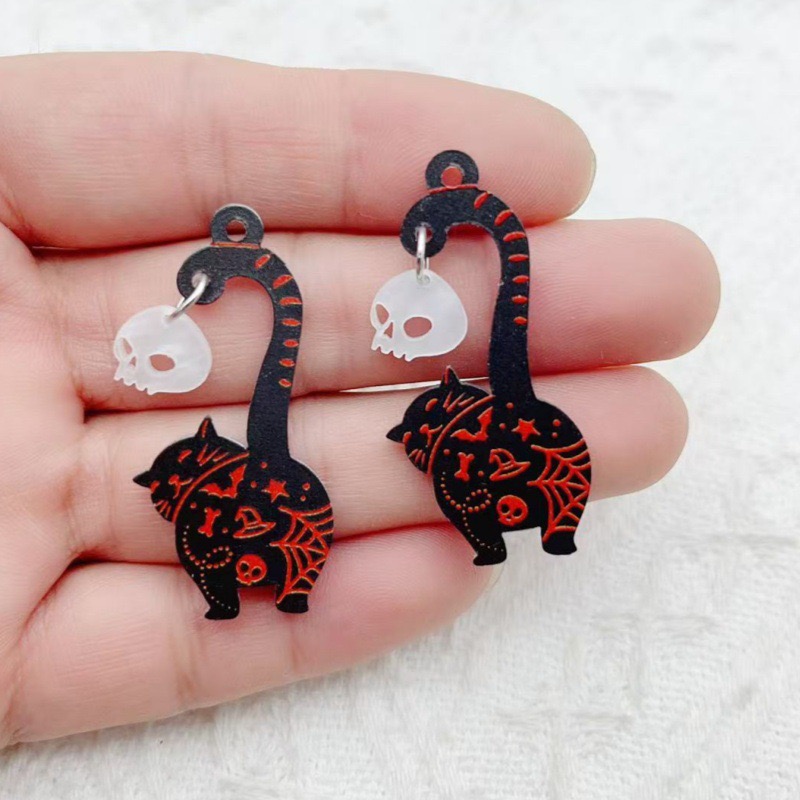 10pcs Halloween Acrylic Ghost  - Wedding Yes 评论和价格