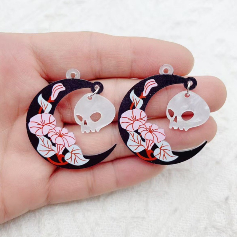 10pcs Halloween Acrylic Ghost  - Wedding Yes 评论和价格