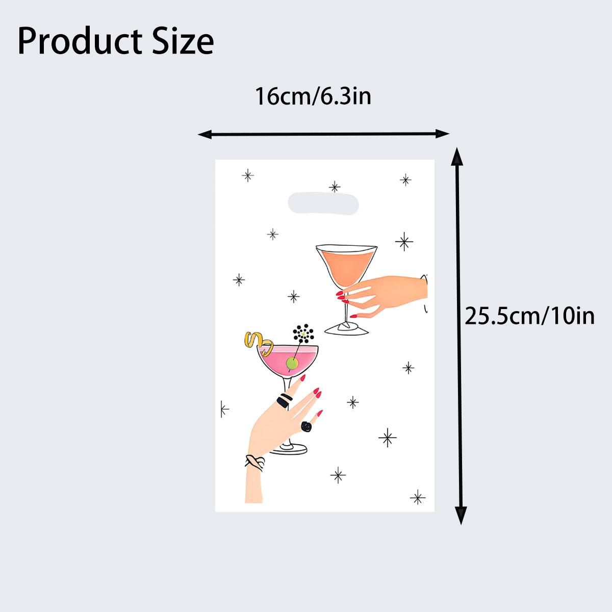 20Pcs/40Pcs Party Gift Bags, W - Wedding/Event Supply Store 评论和价格