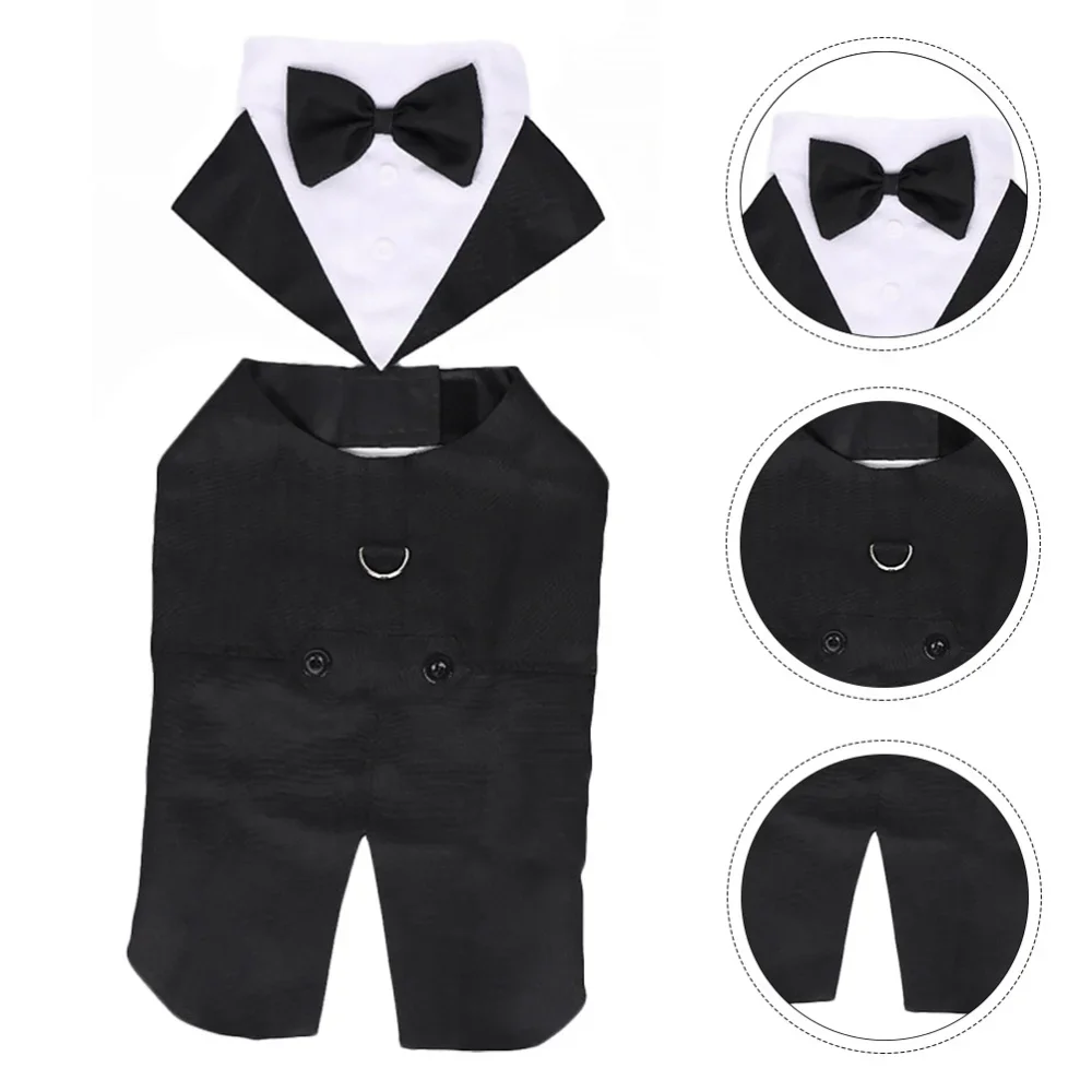 Pet Dog Clothes Wedding Shirt  - Suitsupply Wedding Tuxedo 评论和价格