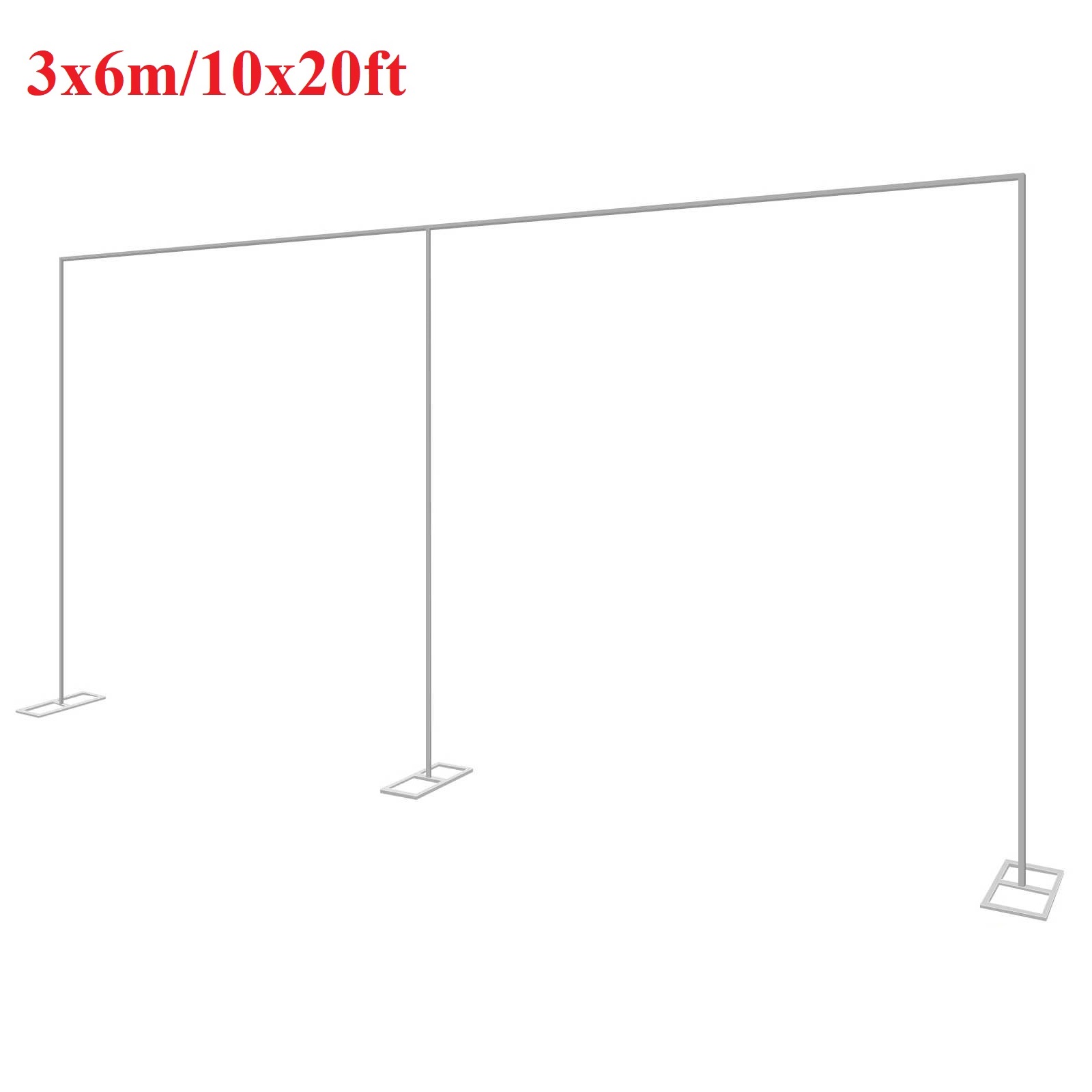3x6m/10x20ft Metal Wedding Arc - Wedding Balloon Arch 评论和价格